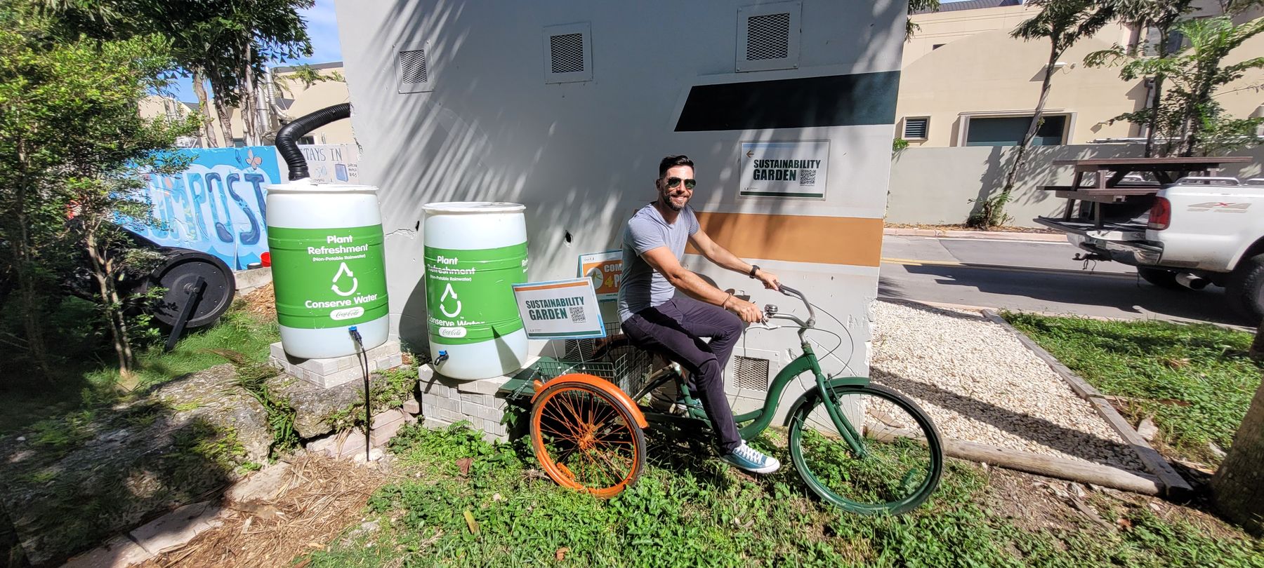Community sustainability activity in Miami