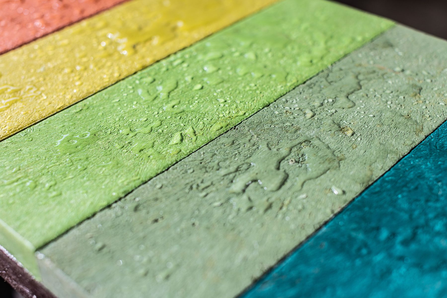 Wet Everwood boards in several colors